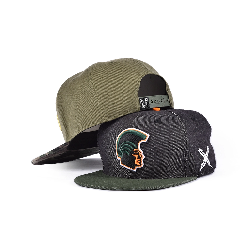 100% ακρυλικό καπάκι snapback, 3d πινέλο κατασκευαστής Κίνα κατασκευαστής