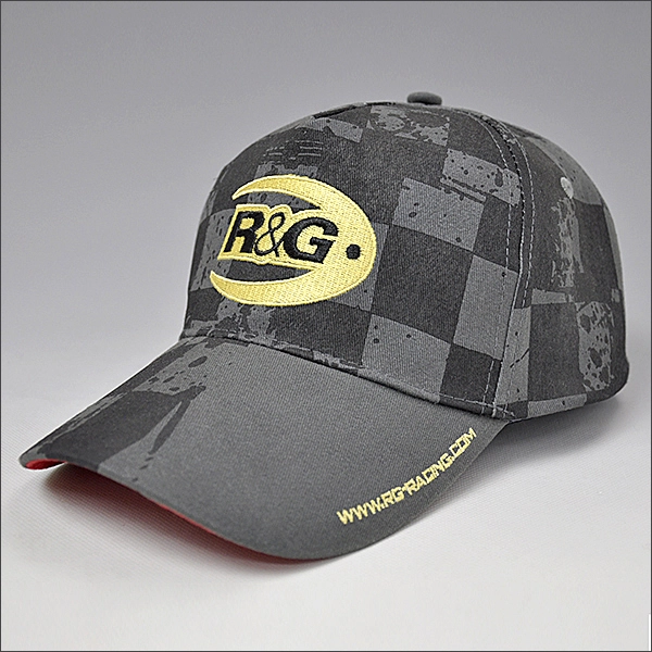100%cotton baseball hat with customized printing