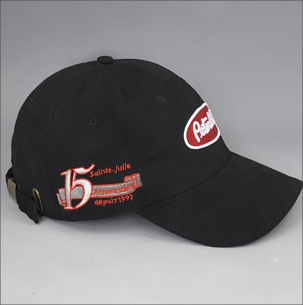 Visera sandwich de la gorra de béisbol del bordado de 2 tonos