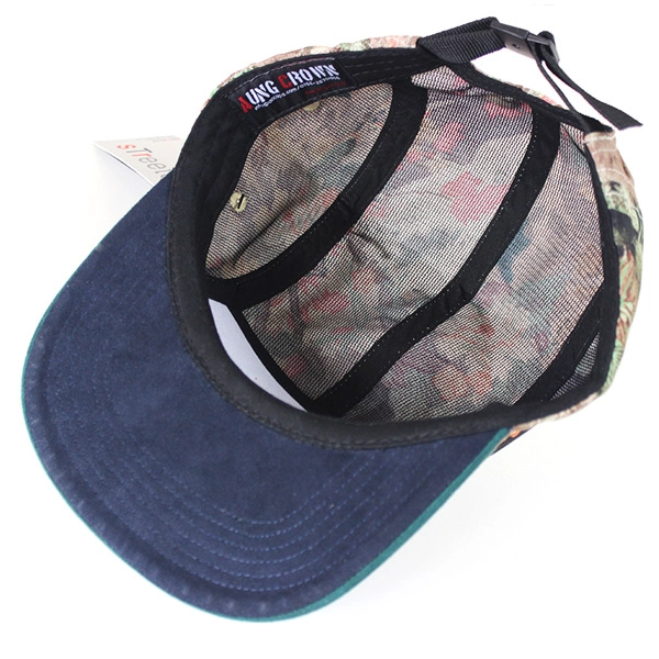 2014 venda quente design personalizado 5 painel cap snapback
