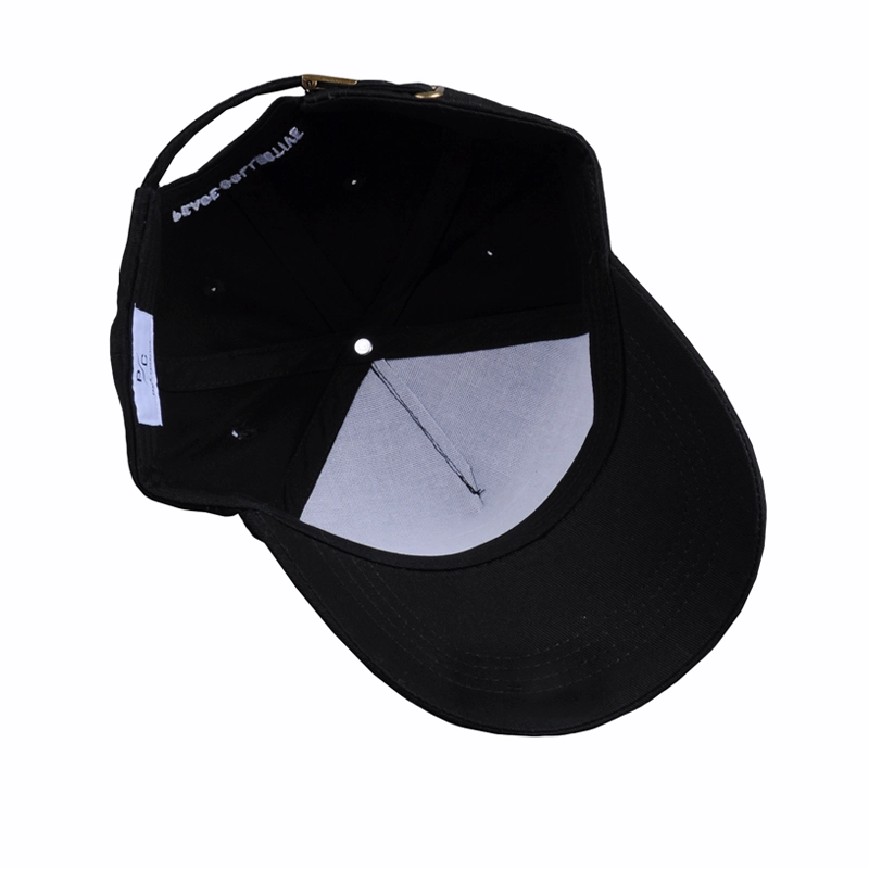 Berretto da baseball ricamo 3D con fibbia in metallo