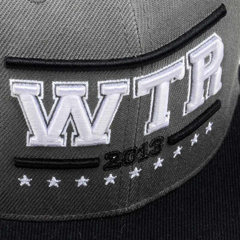 3D التطريز شعار أكريليك Snapback كاب