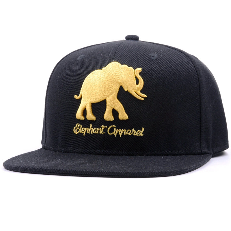 3D Embroidery Snapback Hat Sports Cap with Flat Bill