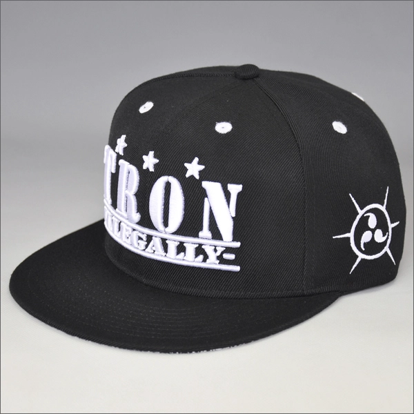 3D القبعات snapback التطريز مخصص بالجملة