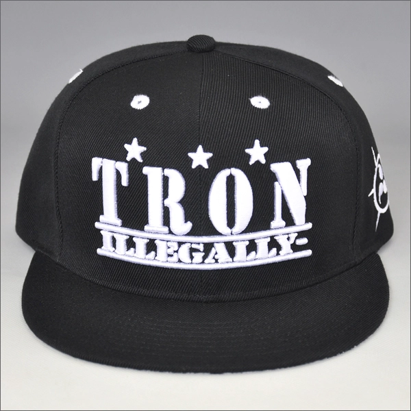3D القبعات snapback التطريز مخصص بالجملة
