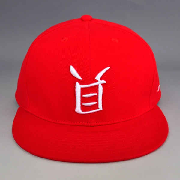 Cinturino in pelle ricamo 3D cappelli di snapback