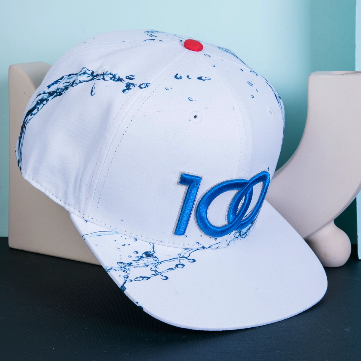 3D-Stickerei 6 Panels Snapback Druckkappen benutzerdefinierte