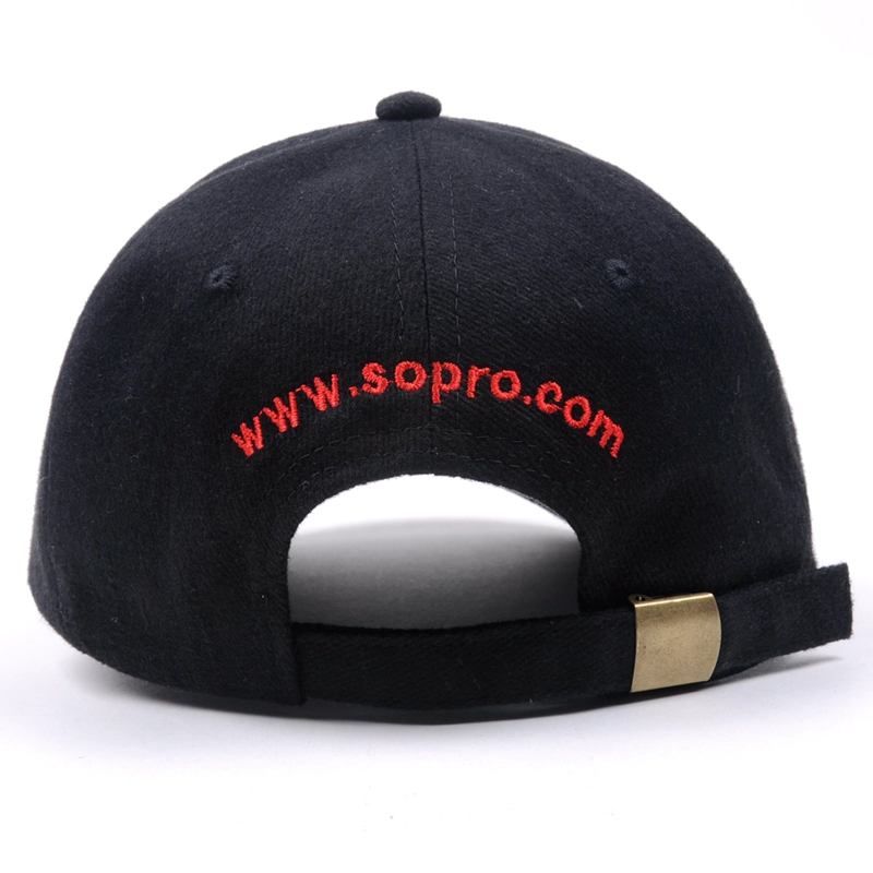 3d borduurwerk zwarte sport baseball caps