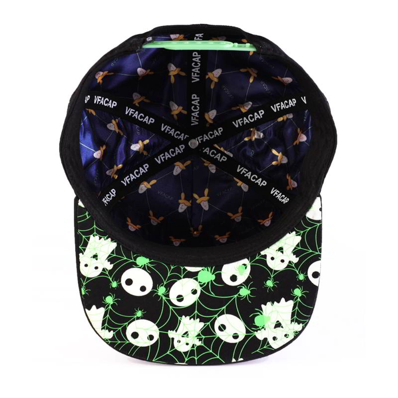 3d вышивка черный vfa snapback дизайн логотипа