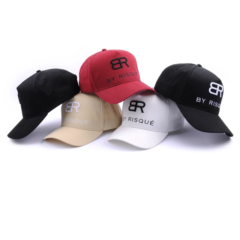 China del fabricante del casquillo del bordado 3d, gorras de béisbol hechas en China