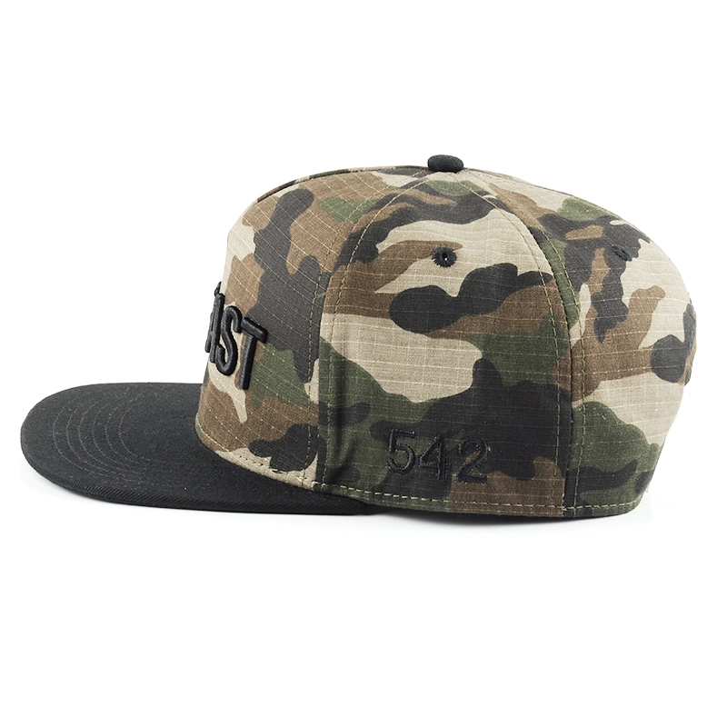 El snapback del bebé del dril de algodón del bordado 3d capsula los sombreros del bebé