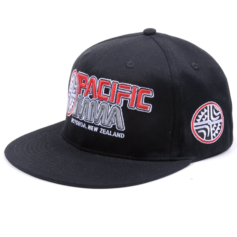 Chine Casquettes snapback noir broderie lettres 3d fabricant