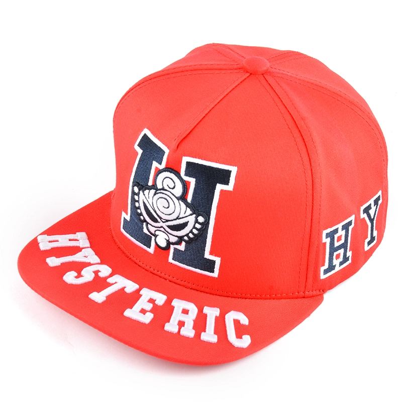 Chine Lettres 3d logo rouge flexfit snapback casquettes personnalisées fabricant