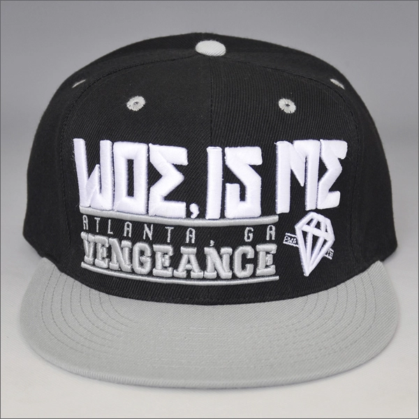 3d raised embroidery snapback caps