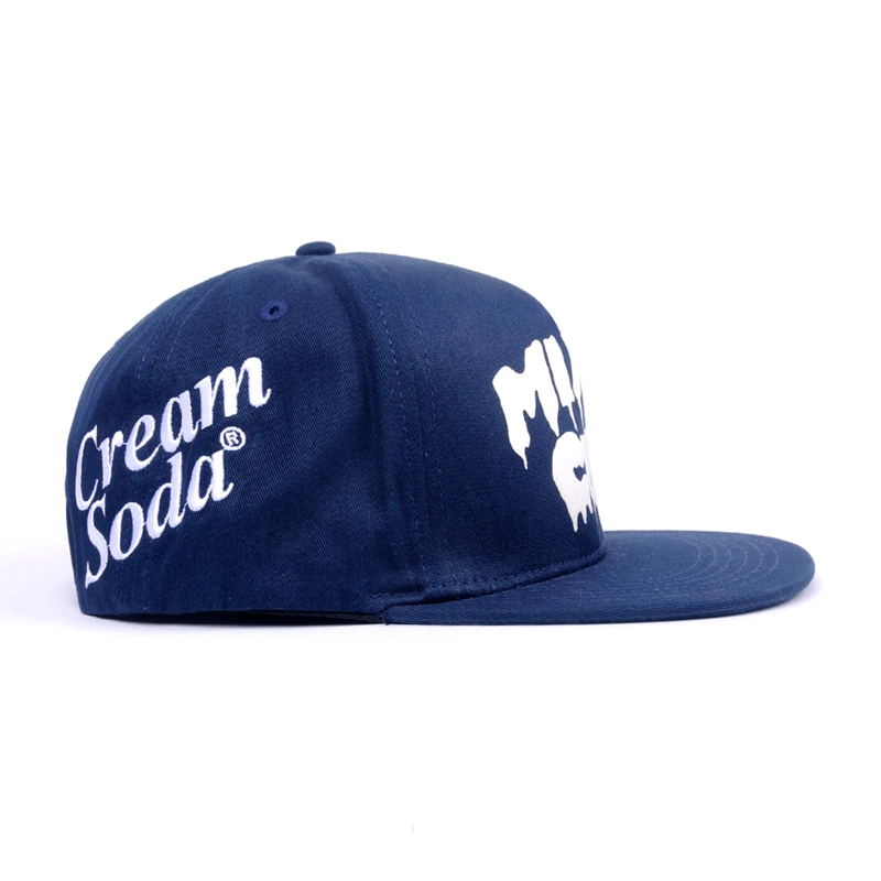 5 панели Snapback Trucker Hat Пользовательская вышивка Mesh Cap