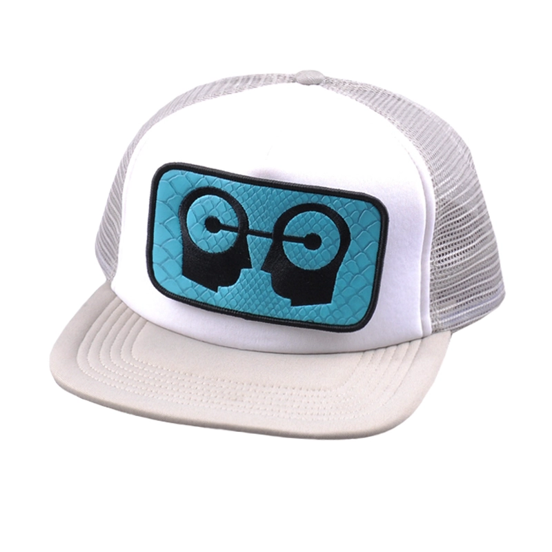 5 panel baby mesh embroidery trucker caps factory