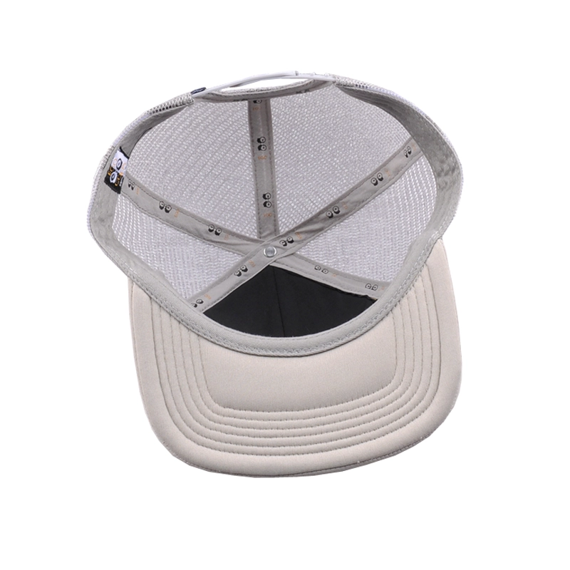 5 panel baby mesh embroidery trucker caps factory
