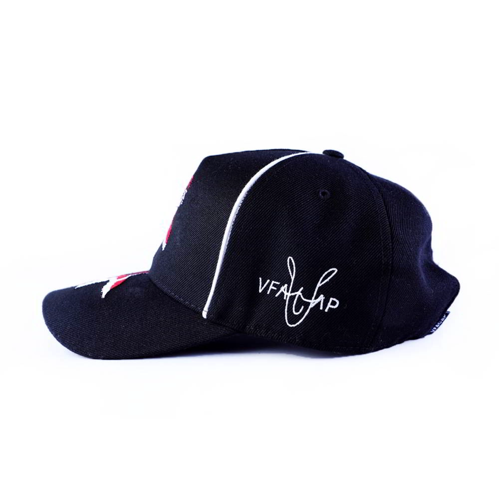 Cappellini da baseball sportivi con logo ricamato a 5 pannelli
