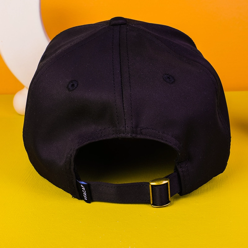5 panelen borduurwerk logo sport zwart vfacaps baseball caps