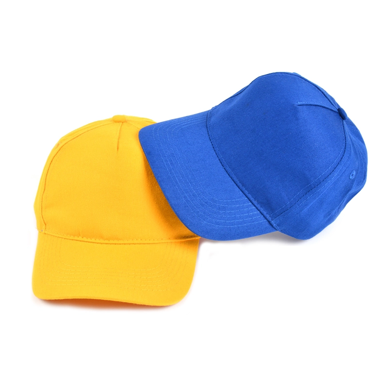 5-Panel-Blanko-Baseballkappen ohne Logo