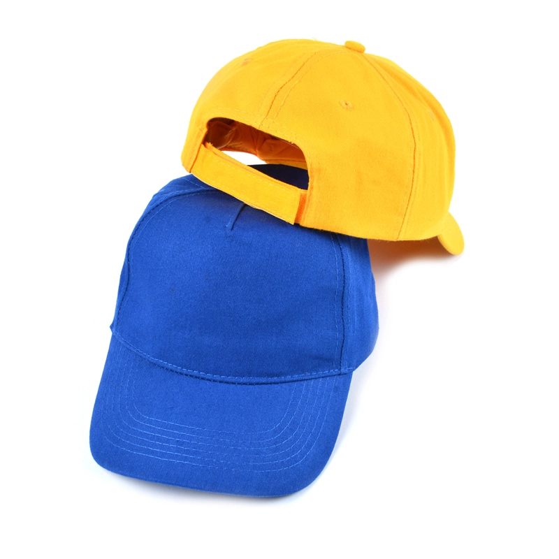 5-Panel-Blanko-Baseballkappen ohne Logo