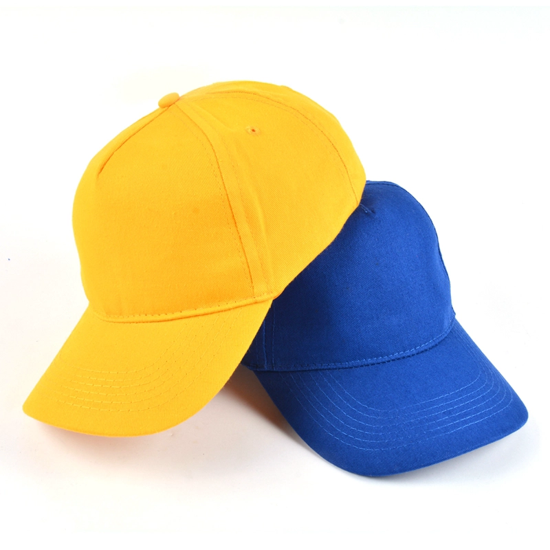 5-Panel-Blanko-Baseballkappen ohne Logo