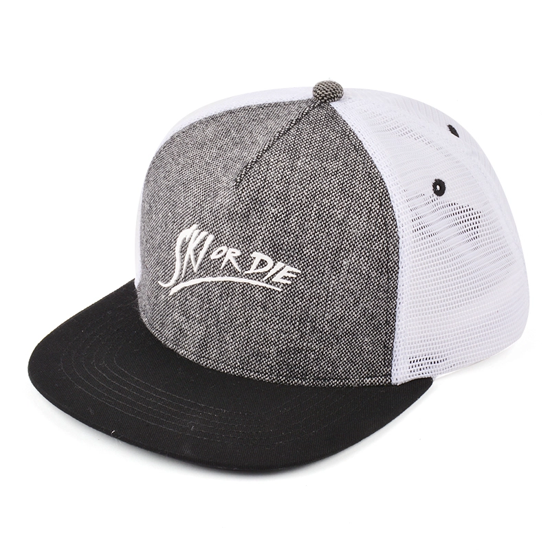 5 لوحات عادي التطريز قماش snapback قبعات سائق شاحنة