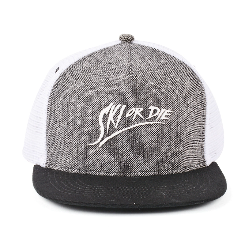 5 لوحات عادي التطريز قماش snapback قبعات سائق شاحنة