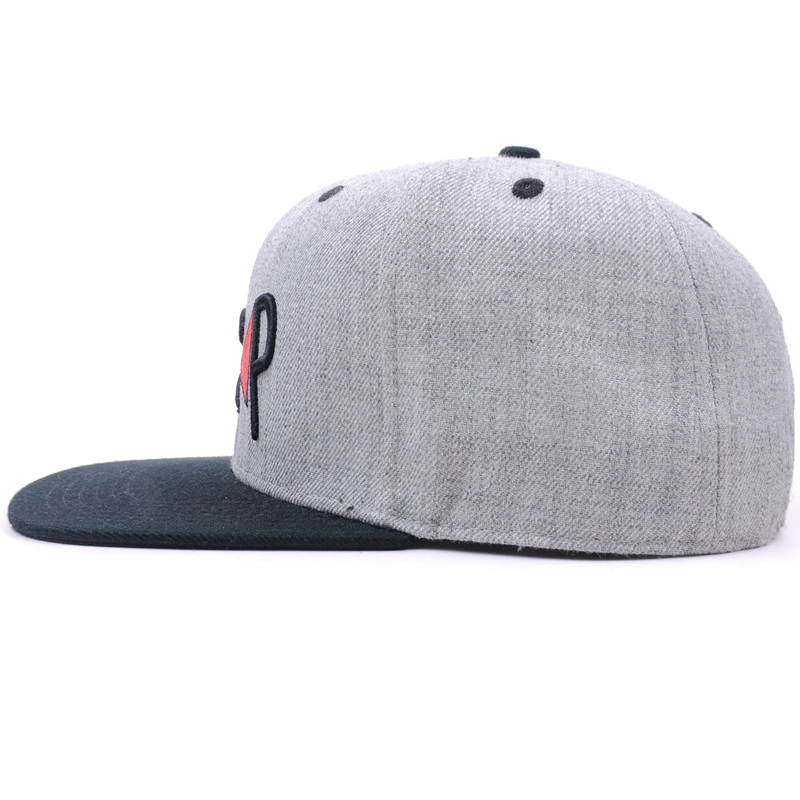 Casquette ajustable à 6 panneaux en laine melton yupoong
