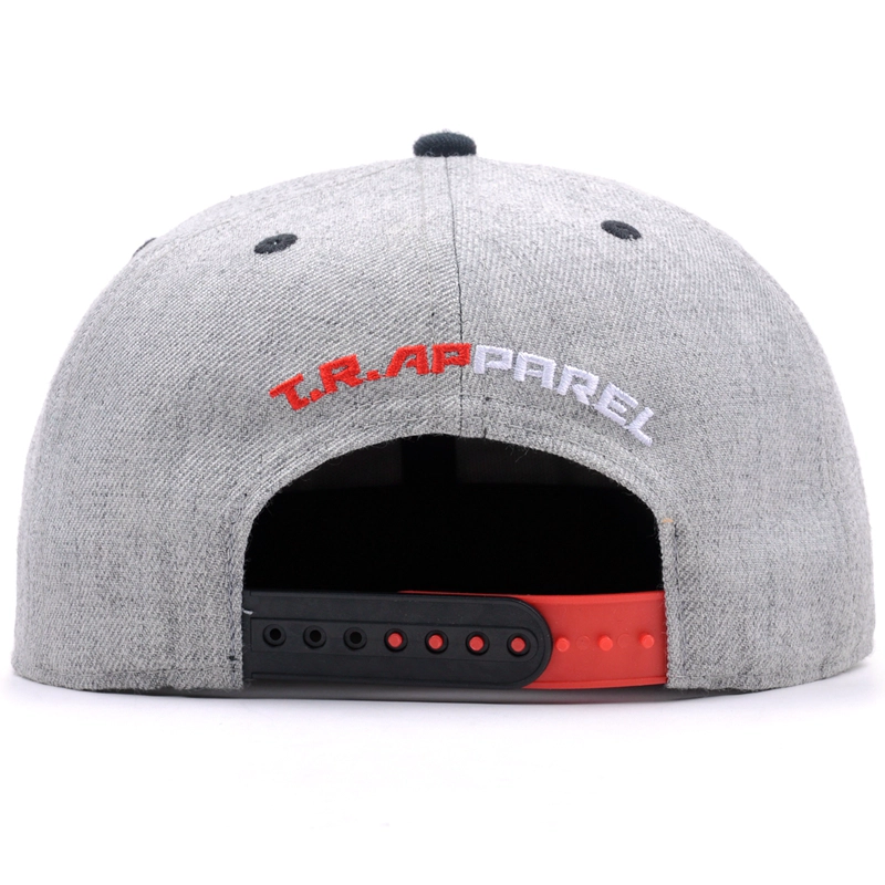 Casquette ajustable à 6 panneaux en laine melton yupoong