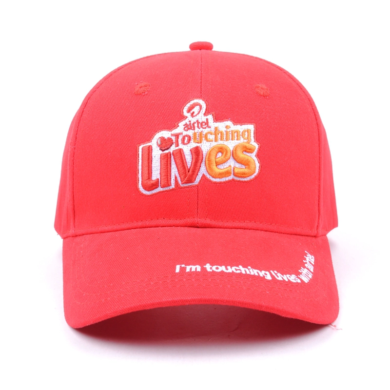 Chine Casquette de baseball promotionnelle en coton à 6 panneaux fabricant