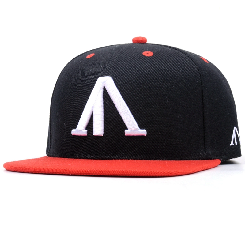 6 Panel Custom Embroidery Snapback Caps