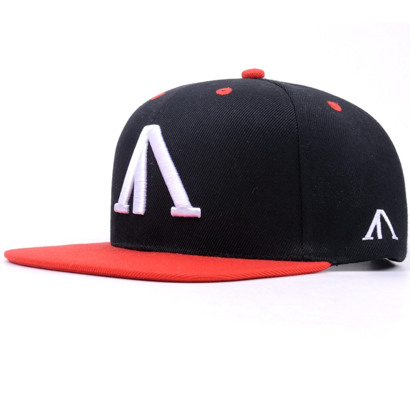 6 Panel Custom Embroidery Snapback Caps