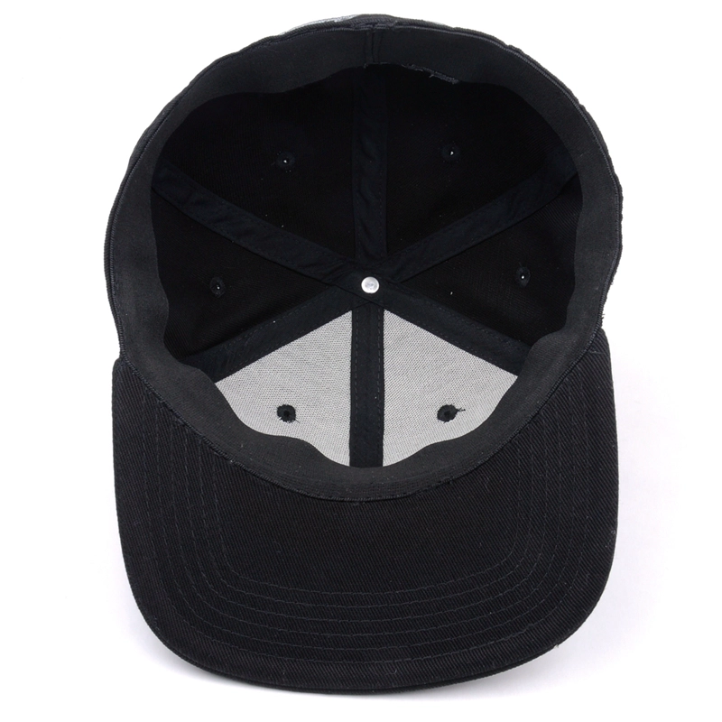 6 πανέλα Κέντημα Snapback Κέντημα με προσαρμοσμένη ελαστική ζώνη