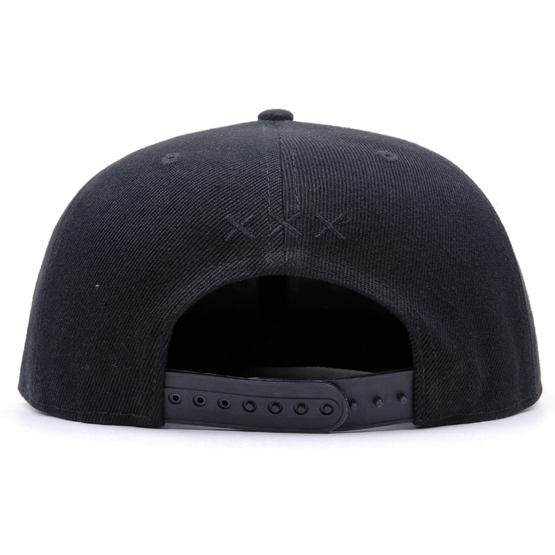 6 paneles negros deportivos snapback caps en venta