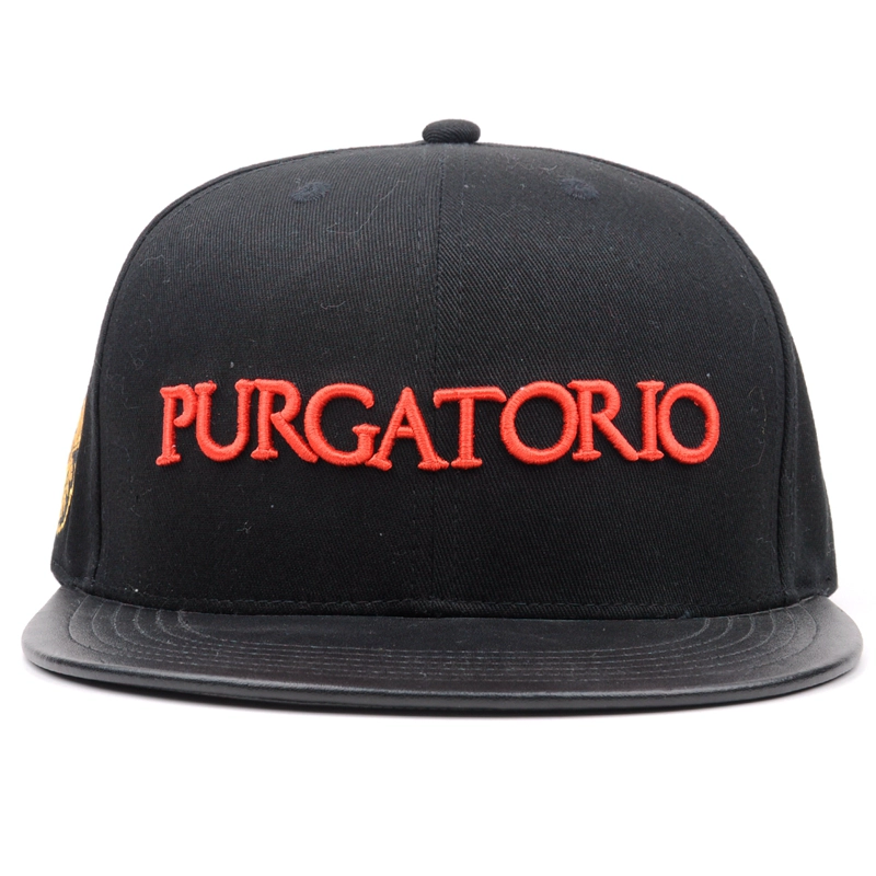 6-panel hoed snapback hoed ontwerpsjabloon