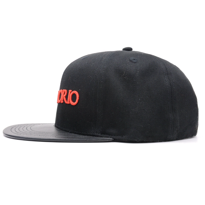 6-panel hoed snapback hoed ontwerpsjabloon