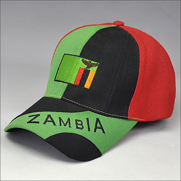 6 panel de la gorra de béisbol promoción