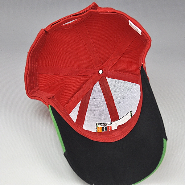 6 panel de la gorra de béisbol promoción