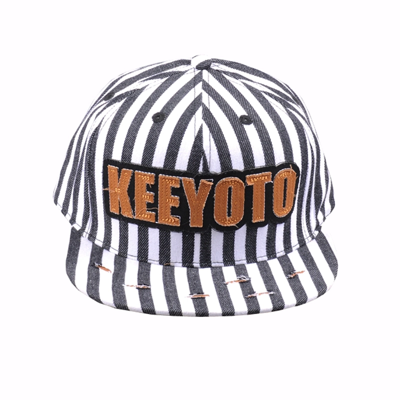 Casquette snapback à 6 panneaux, casquette et chapeau en porcelaine