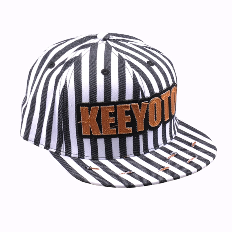 Casquette snapback à 6 panneaux, casquette et chapeau en porcelaine