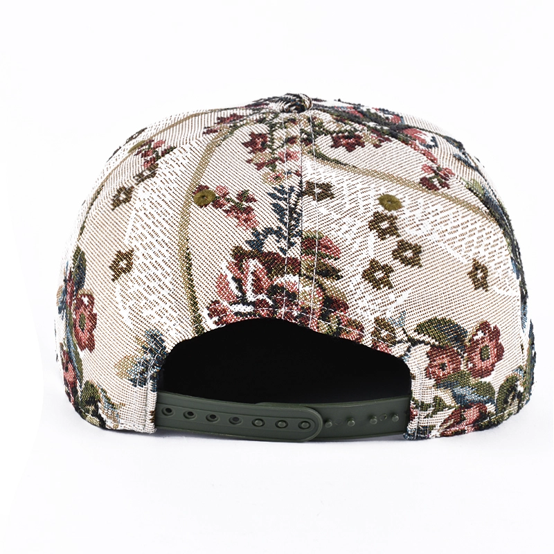 6 Panel Snapback Cap, benutzerdefinierte flache Rechnung Snapback Cap