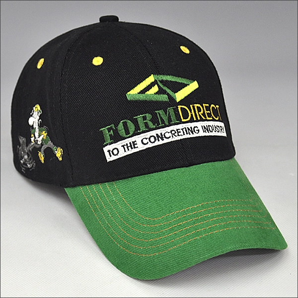 6 panneau Snapback Cap, American baseball casquettes plates