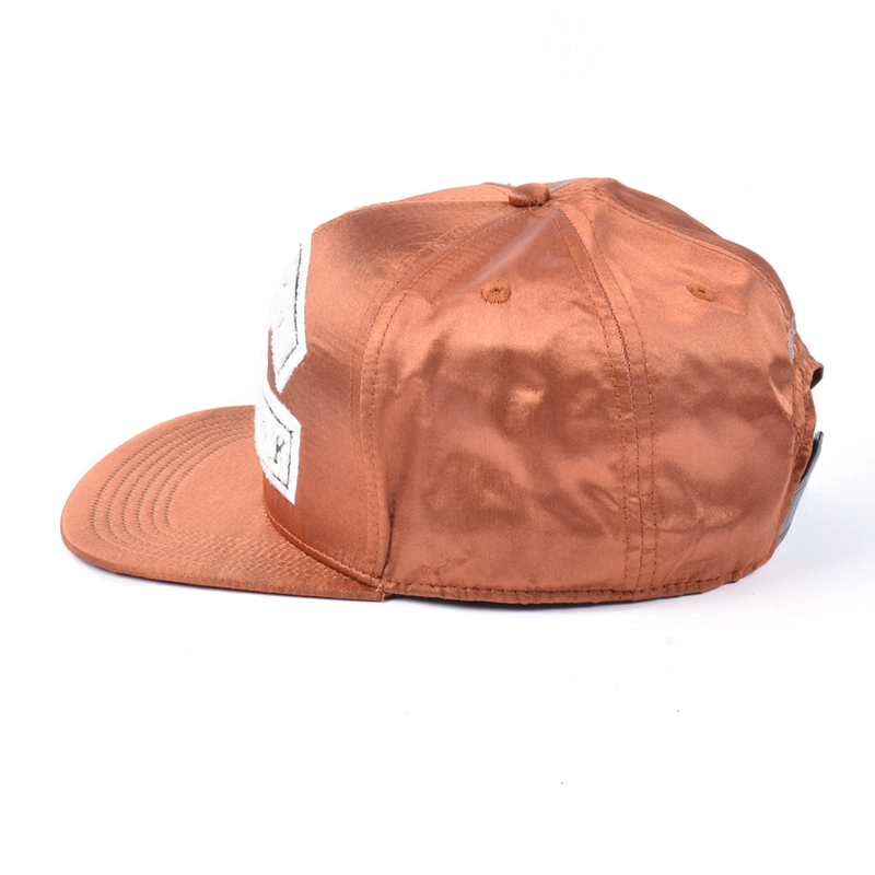 6 لوحة منشفة التطريز الساتان snapback قبعة للبيع
