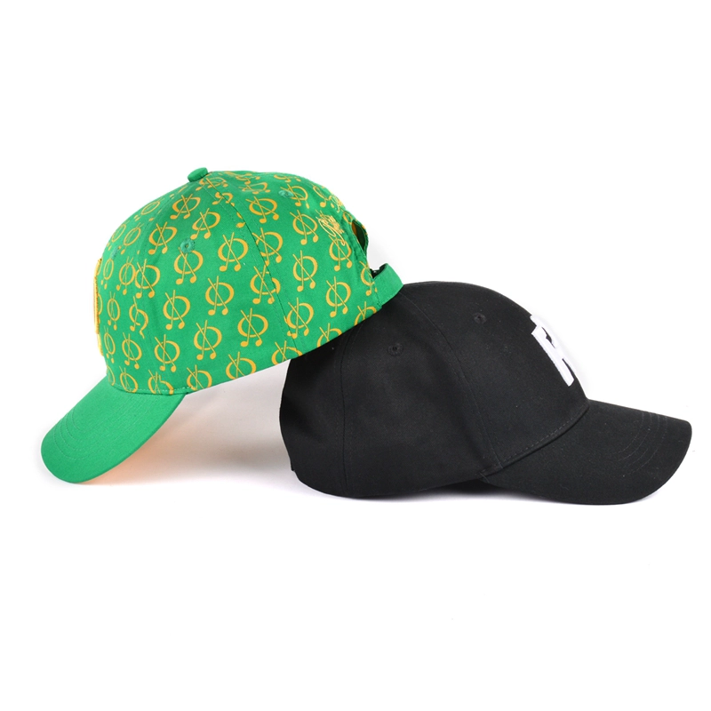 6 Panel Baseballkappen mit Sticklogo