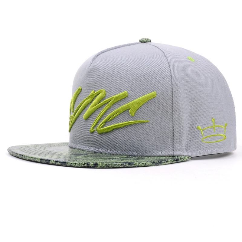 Cappellini snapback in acrilico per grandi teste