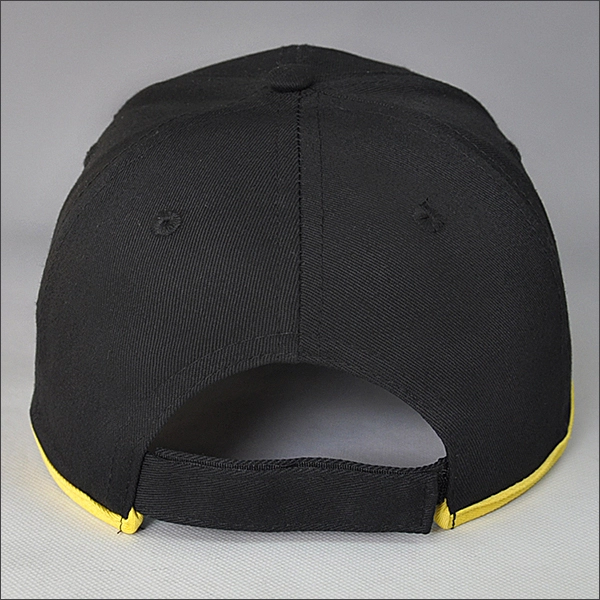 Banding edge embroidery baseball cap