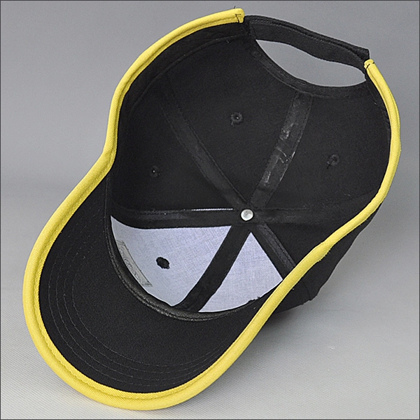 Banding edge embroidery baseball cap