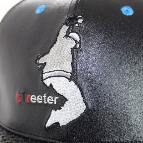 Black hip hop snapback caps