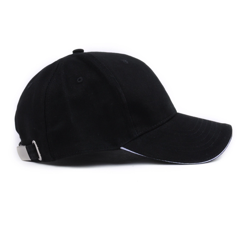 Gorra de microfibra deportiva en blanco al por mayor.
